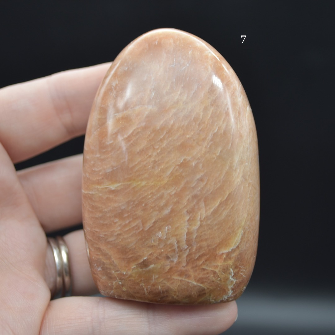 Peach Moonstone Crystal Freeform - 3 Options - Image 4