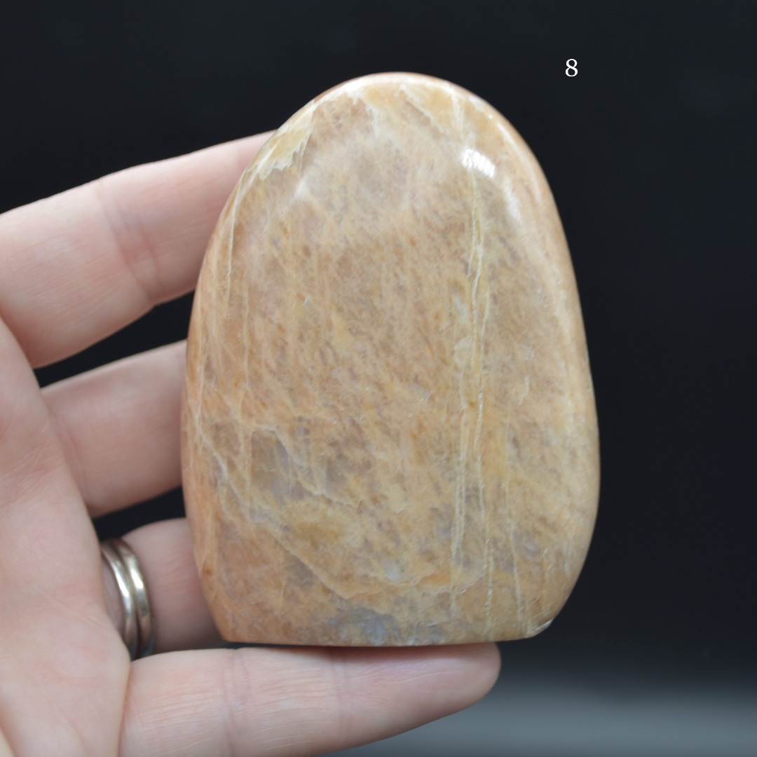 Peach Moonstone Crystal Freeform - 3 Options - Image 6