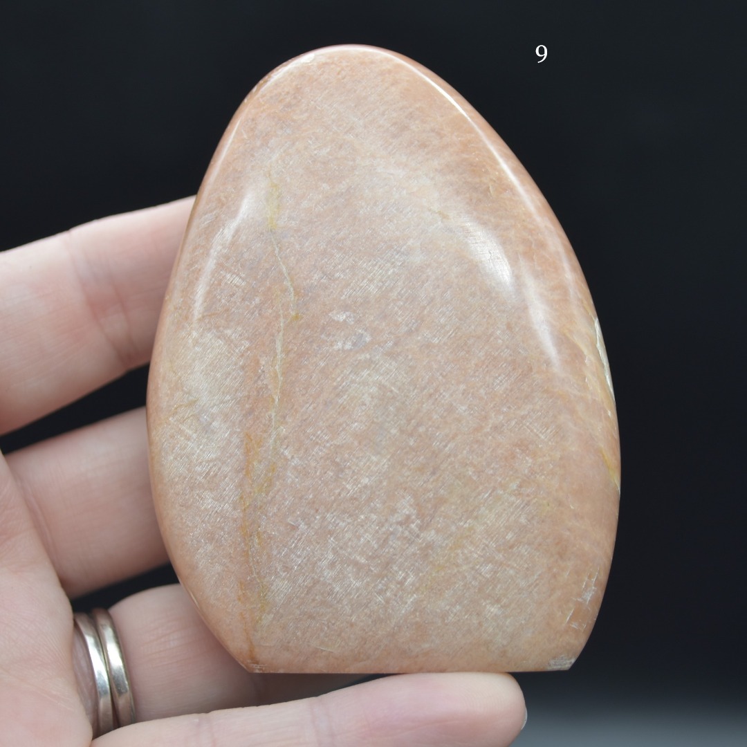 Peach Moonstone Crystal Freeform - 3 Options - Image 9