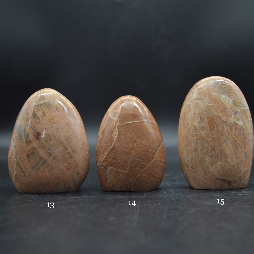 Peach Moonstone Crystal Freeform - 6 Options - Image 6