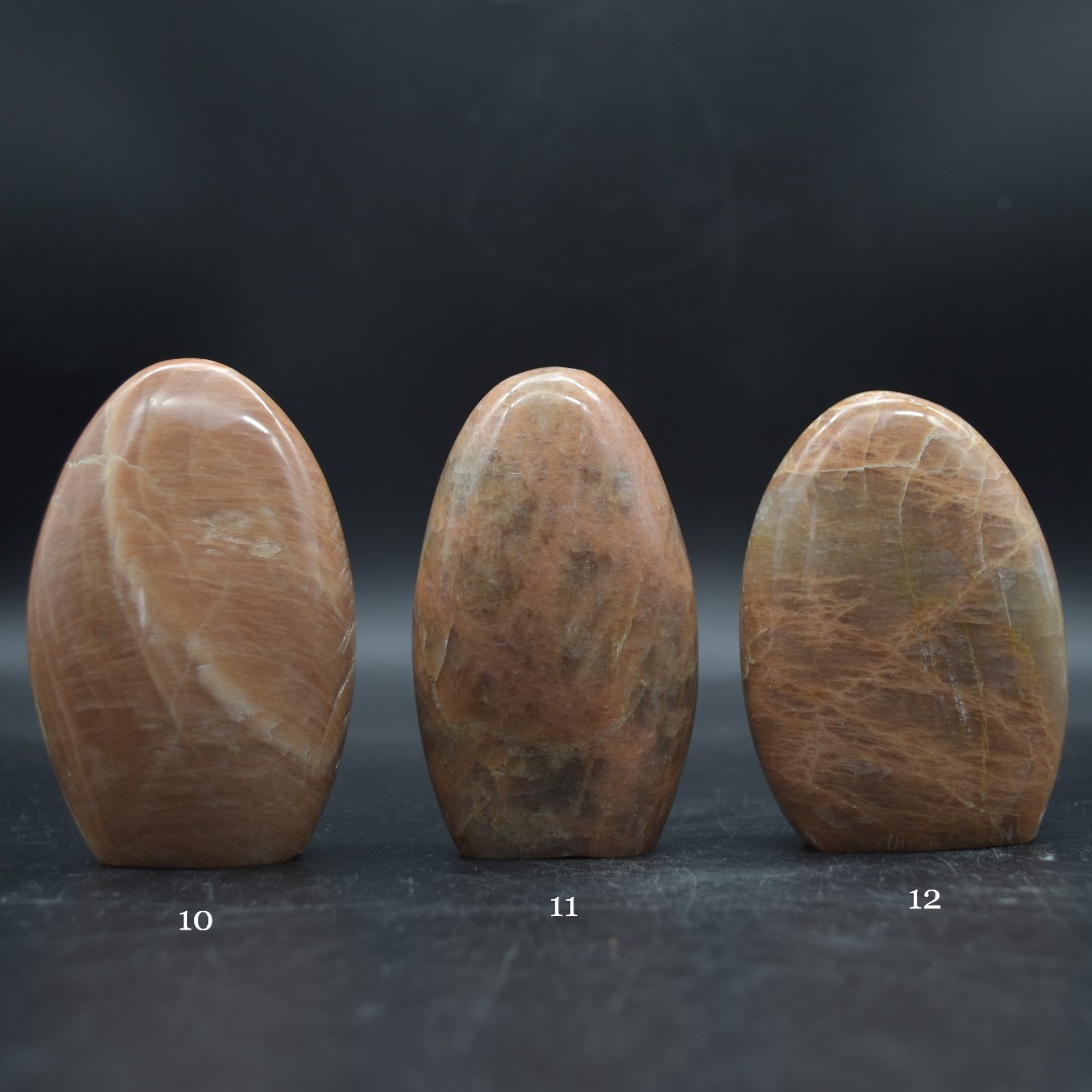 Peach Moonstone Crystal Freeform - 6 Options