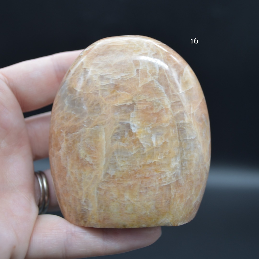 Peach Moonstone Crystal Freeform - 2 Options - Image 10