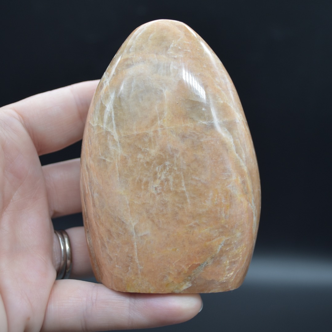 Peach Moonstone Crystal Freeform - 2 Options - Image 7