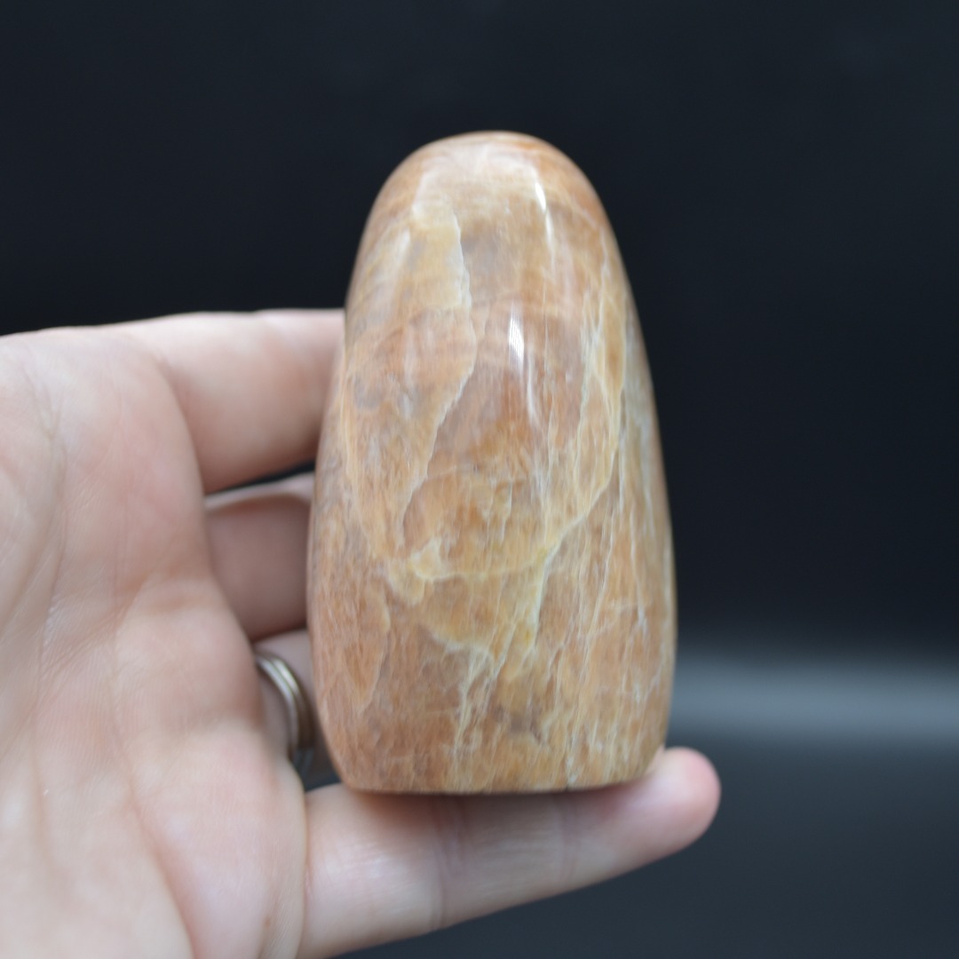 Peach Moonstone Crystal Freeform - 2 Options - Image 4