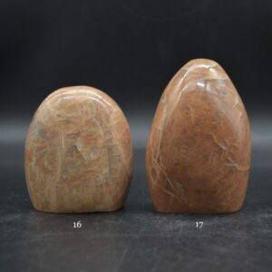 Peach Moonstone Crystal Freeform - 2 Options