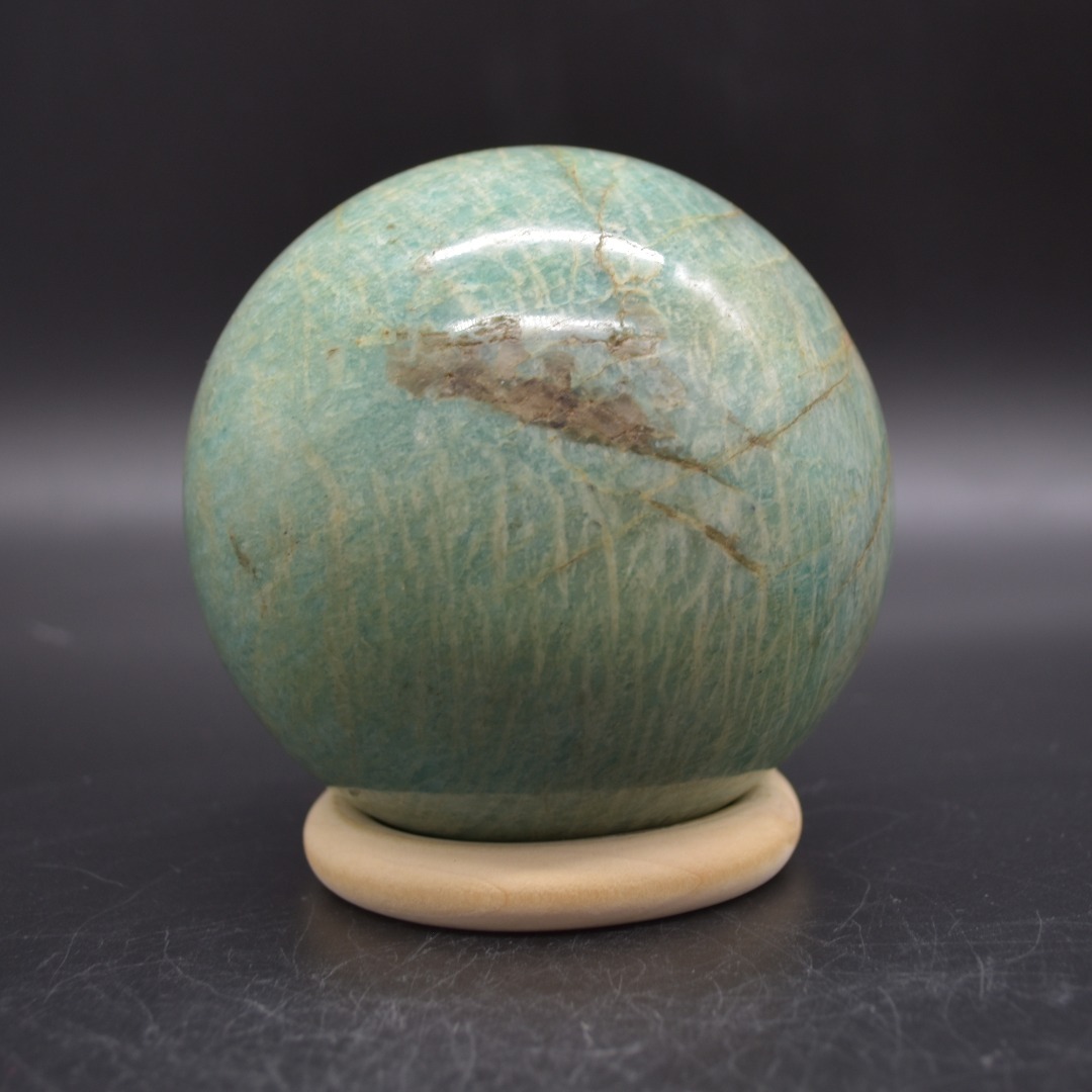 Large Amazonite Crystal Sphere, Ball - 1 Count - 917 grams - 8cm - Image 3