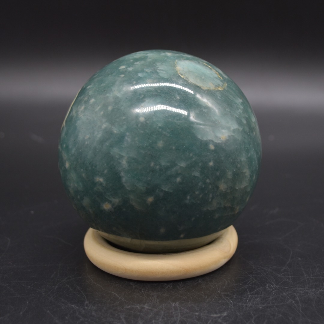 Large Amazonite Crystal Sphere, Ball - 1 Count - 719 grams - 7.5cm - Image 2