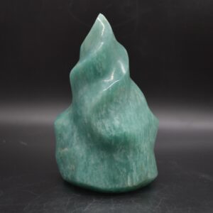 Amazonite Crystal Flame, Freeform - 1 Count - 770 grams - 13.5cm