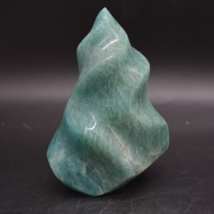Amazonite Crystal Flame, Freeform - 1 Count - 598 grams - 11cm