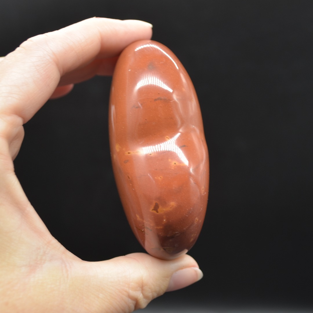 Red Jasper Crystal Puffy Heart - 1 Count - 2 Sizes - Image 10