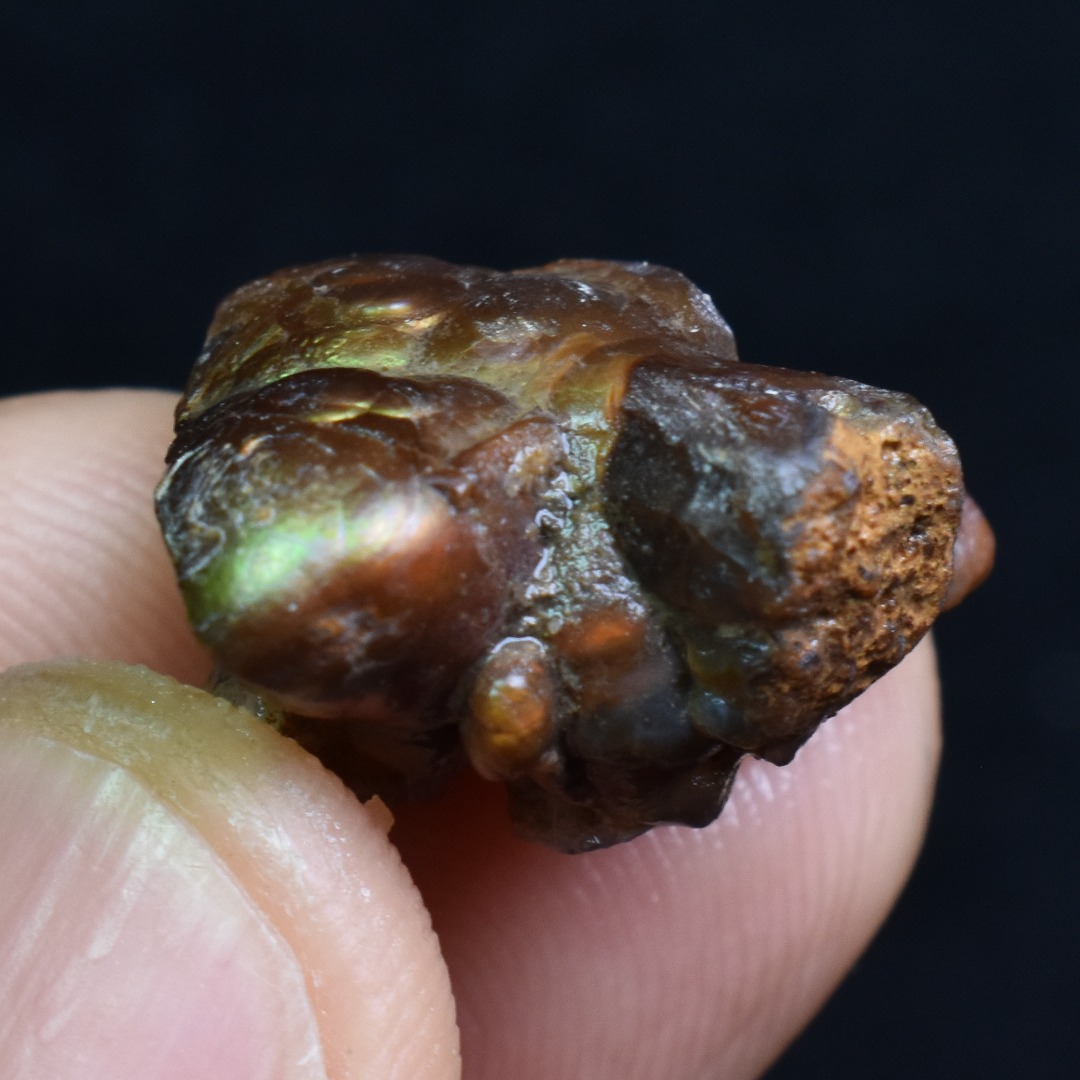 Mexican Rough Raw Fire Agate Specimen Rock - Top Grade - 23ct #46 - Image 3