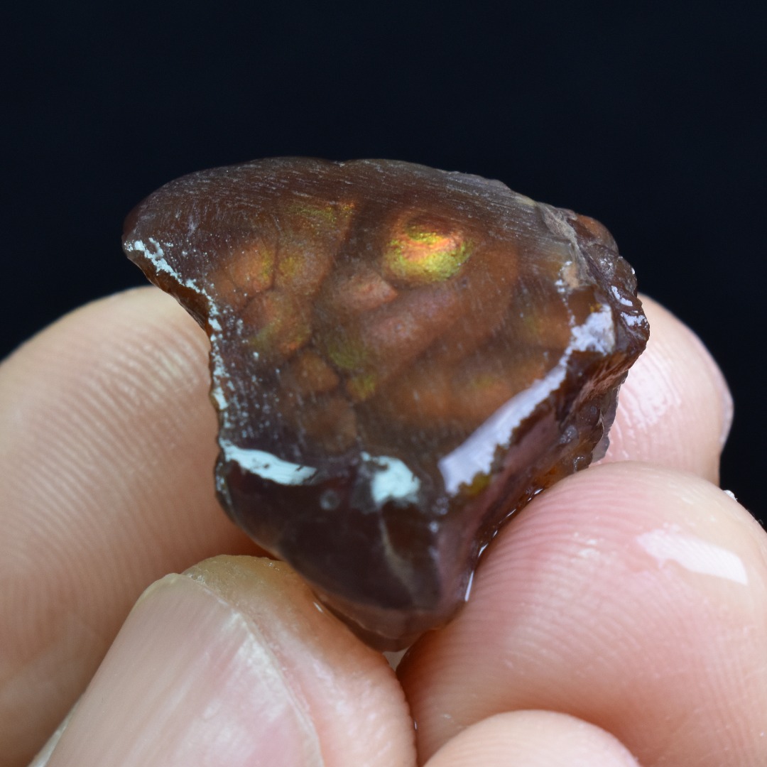 Mexican Rough Raw Fire Agate Specimen Rock - Top Grade - 32ct #47 - Image 3