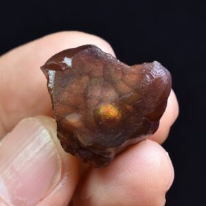 Mexican Rough Raw Fire Agate Specimen Rock - Top Grade - 32ct #47