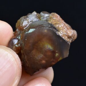 Mexican Rough Raw Fire Agate Specimen Rock - Top Grade - 50ct #54