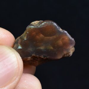 Mexican Rough Raw Fire Agate Specimen Rock - Top Grade - 27ct #57
