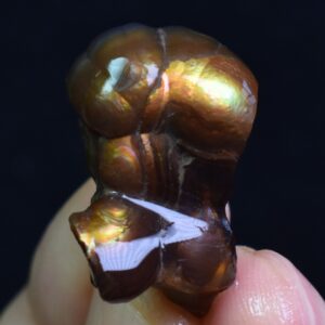 Mexican Rough Raw Fire Agate Specimen Rock - Top Grade - 25ct #61