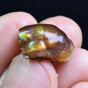 Mexican Rough Raw Fire Agate Specimen Rock - Top Grade - 9ct #69