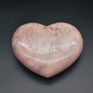 Pink Amethyst Crystal Heart