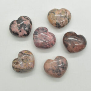 Rhodonite Crystal Heart