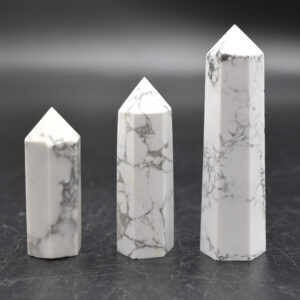 White Howlite Single Points