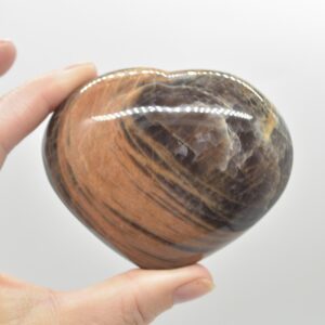 Moonstone Crystal Heart