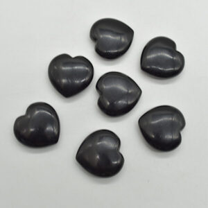 Obsidian Crystal Heart