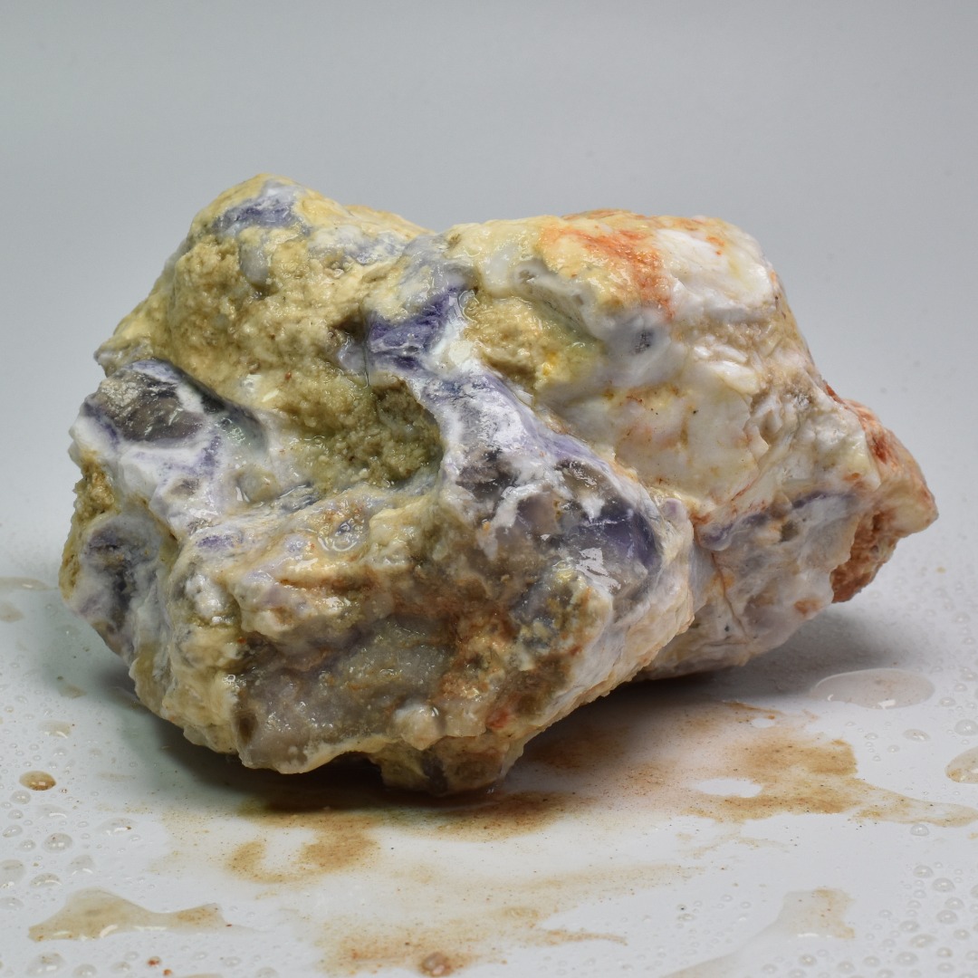 Morado Opal, Violet Flame Opal, Mexico Purple Opal - Raw Crystal Specimen - 880 grams - Image 2