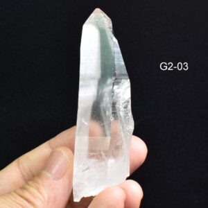 Lemurian Quartz Crystal Point, Wand from Brazil - 10 Options - G2