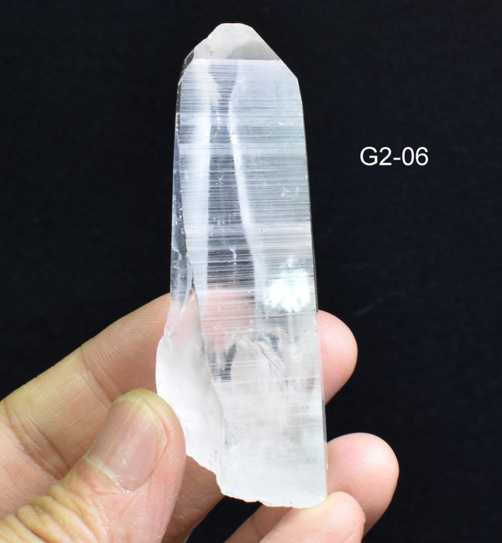 Lemurian Quartz Crystal Point, Wand from Brazil - 10 Options - G2 - Image 8