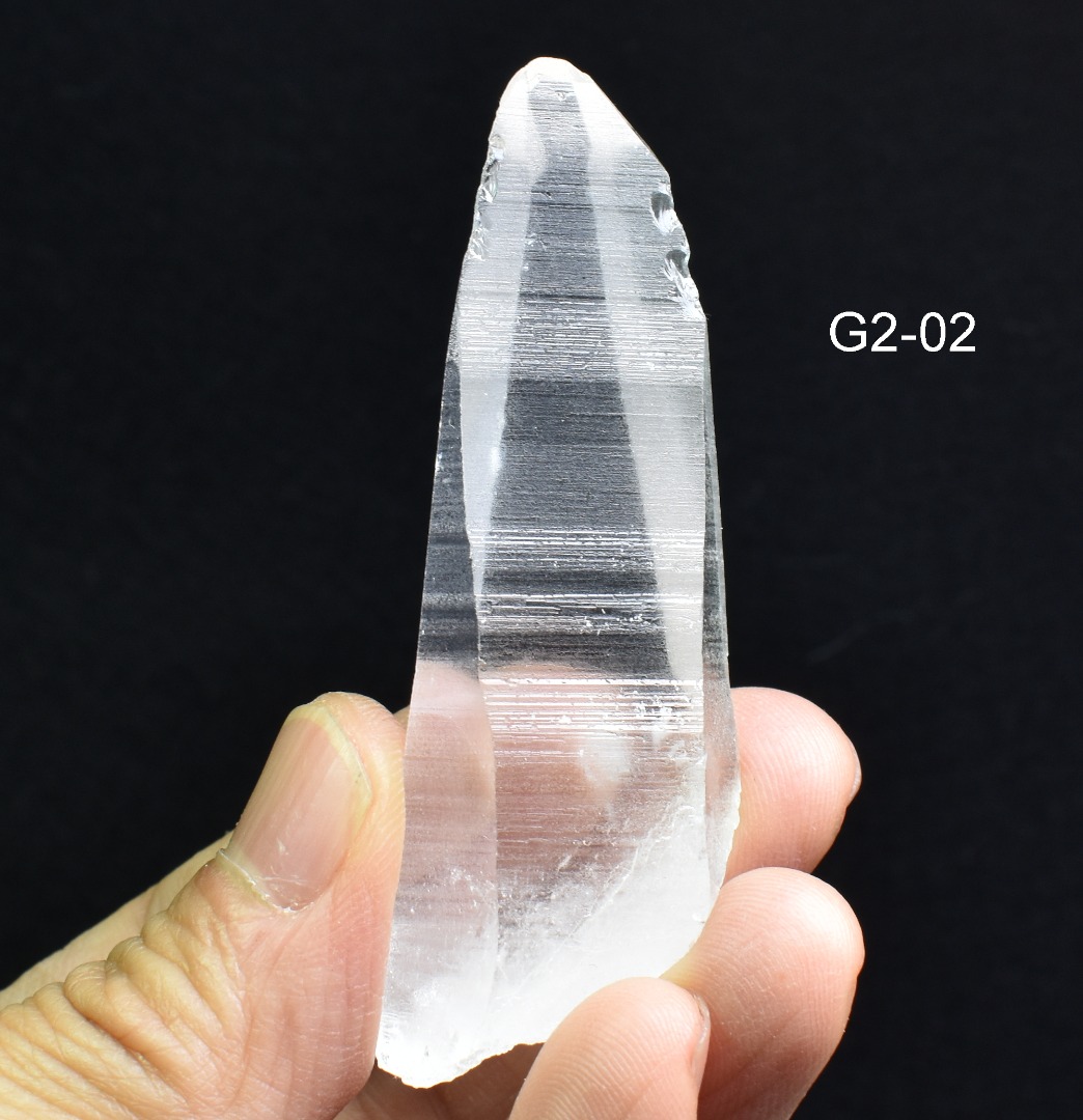Lemurian Quartz Crystal Point, Wand from Brazil - 10 Options - G2 - Image 10