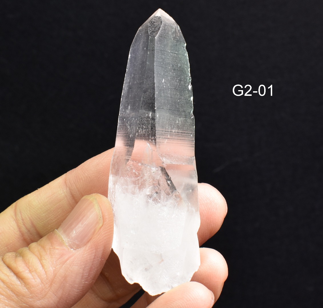 Lemurian Quartz Crystal Point, Wand from Brazil - 10 Options - G2 - Image 3