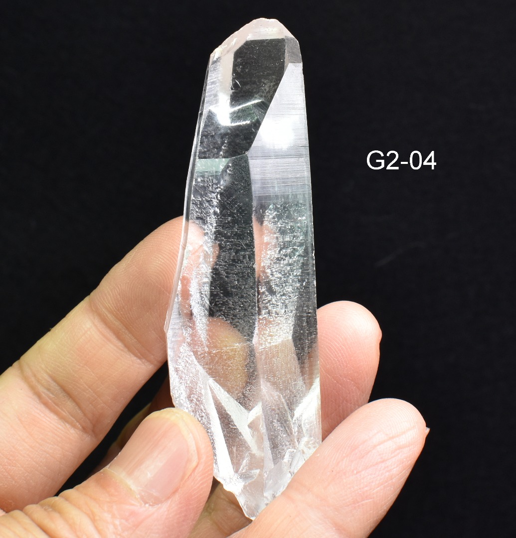 Lemurian Quartz Crystal Point, Wand from Brazil - 10 Options - G2 - Image 2