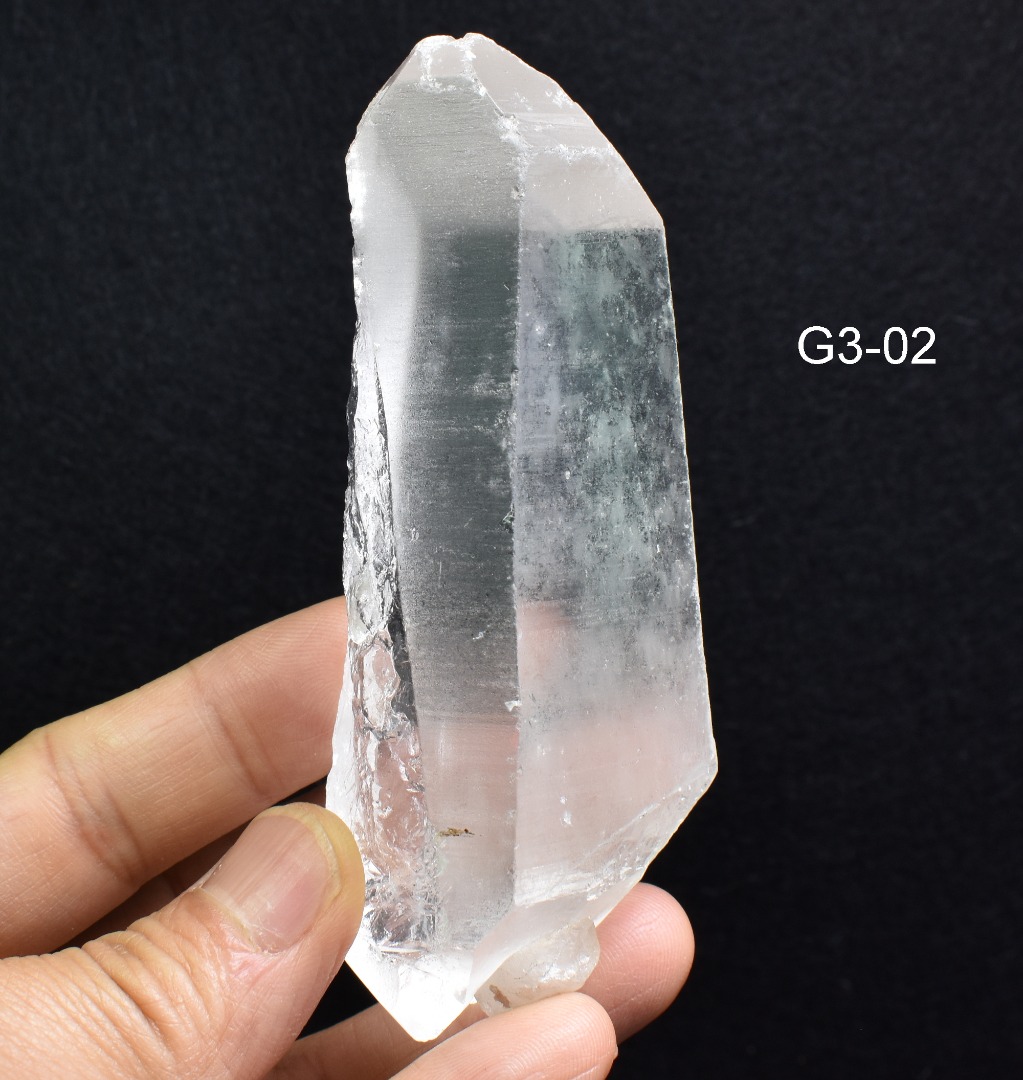 Lemurian Quartz Crystal Point, Wand from Brazil - 10 Options - G3 - Image 2