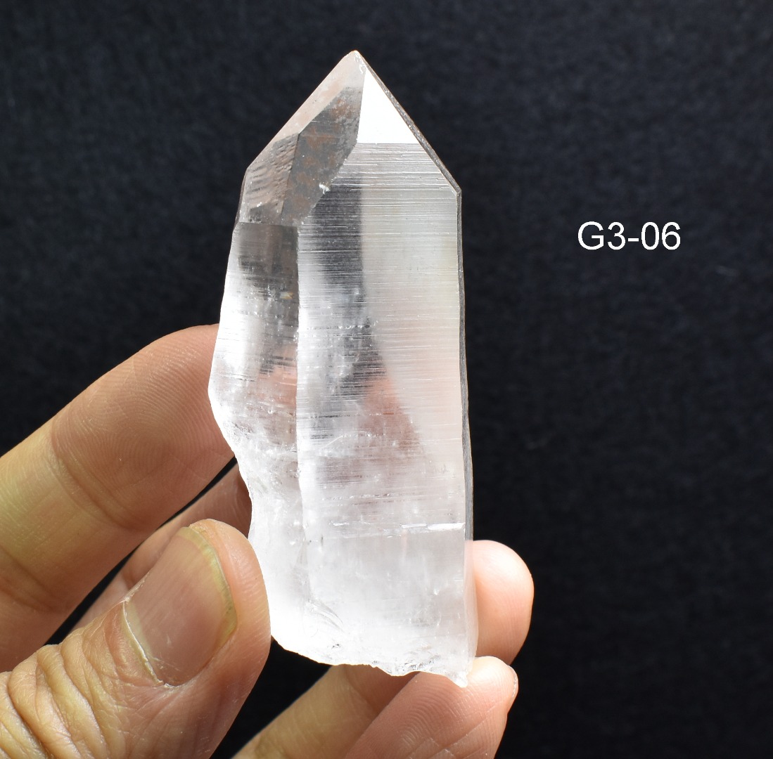 Lemurian Quartz Crystal Point, Wand from Brazil - 10 Options - G3 - Image 6