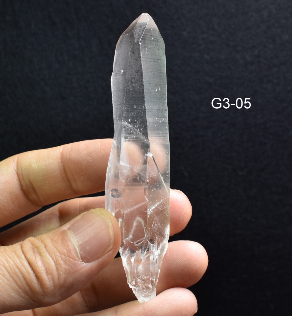 Lemurian Quartz Crystal Point, Wand from Brazil - 10 Options - G3 - Image 5
