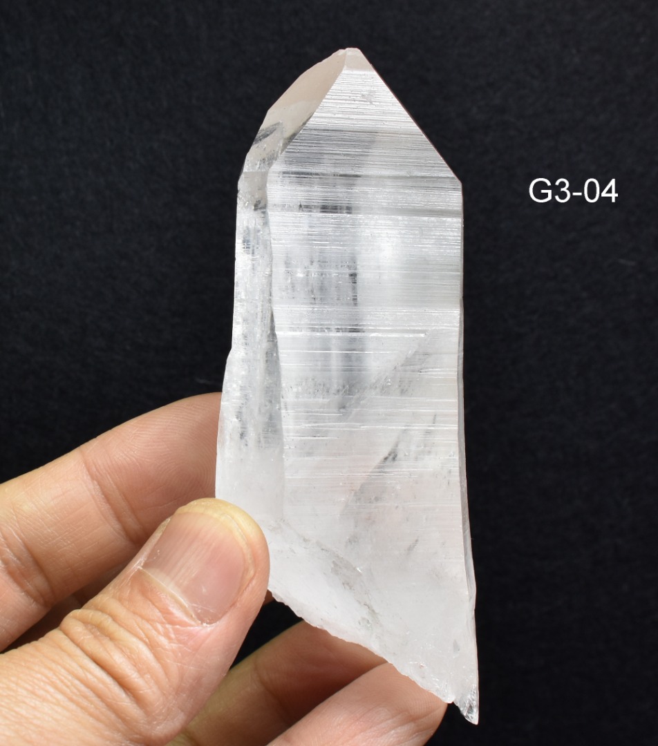 Lemurian Quartz Crystal Point, Wand from Brazil - 10 Options - G3 - Image 4