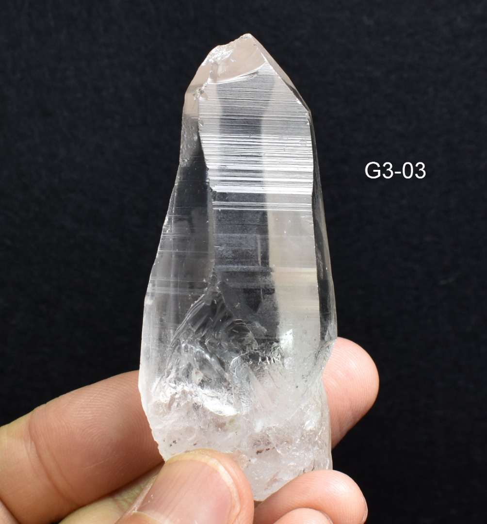 Lemurian Quartz Crystal Point, Wand from Brazil - 10 Options - G3 - Image 3