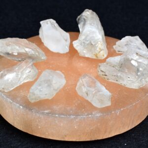 Satyaloka Raw Quartz Crystal Synergy 12 From India - 3 Sizes