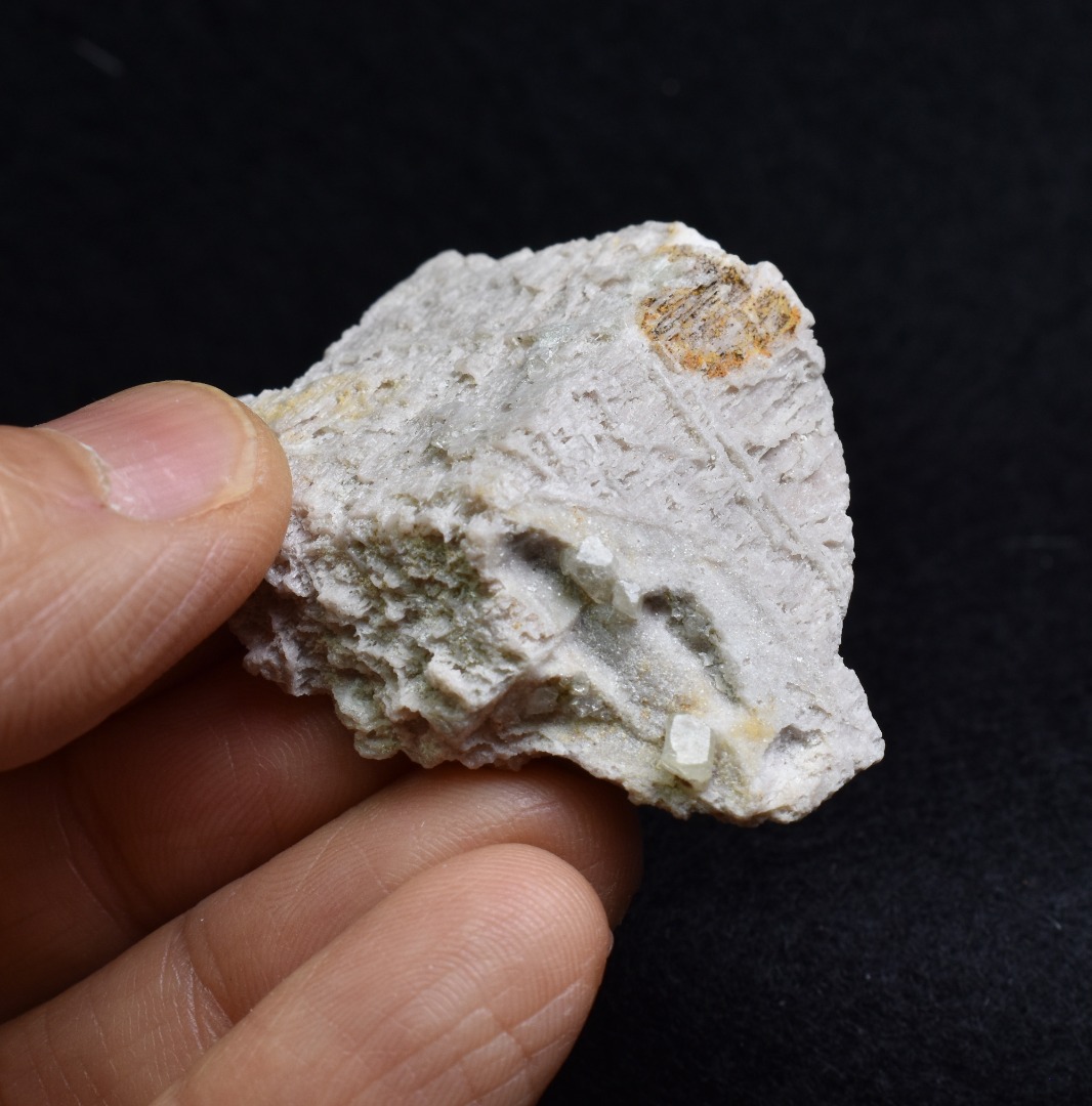 Natural Green Herderite on Feldspar, Rare, Synergy 12, Crystal Specimen - 22 grams - Image 2