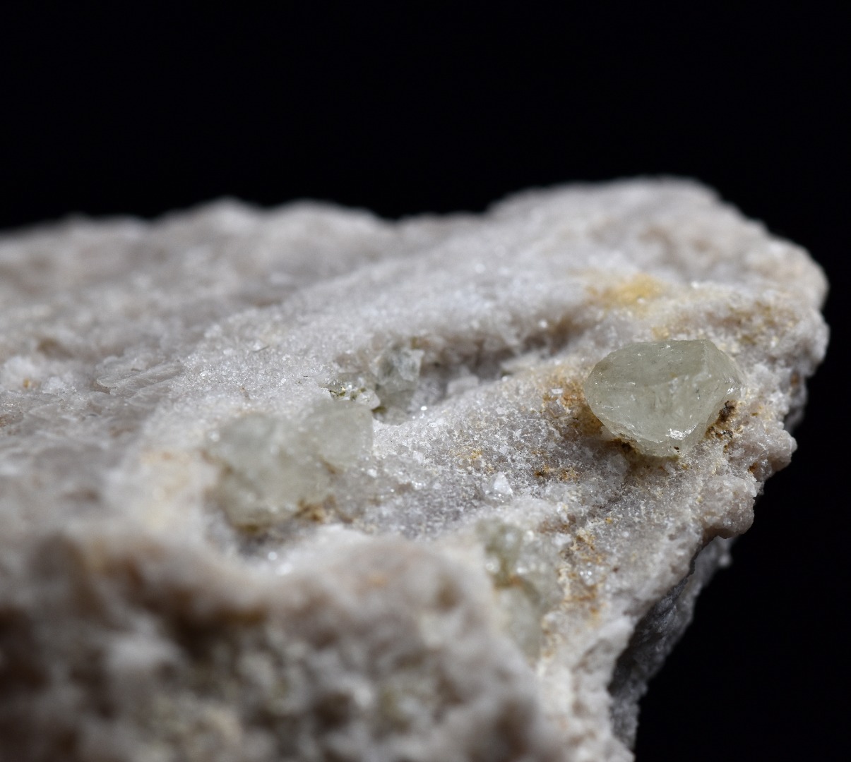 Natural Green Herderite on Feldspar, Rare, Synergy 12, Crystal Specimen - 22 grams - Image 7