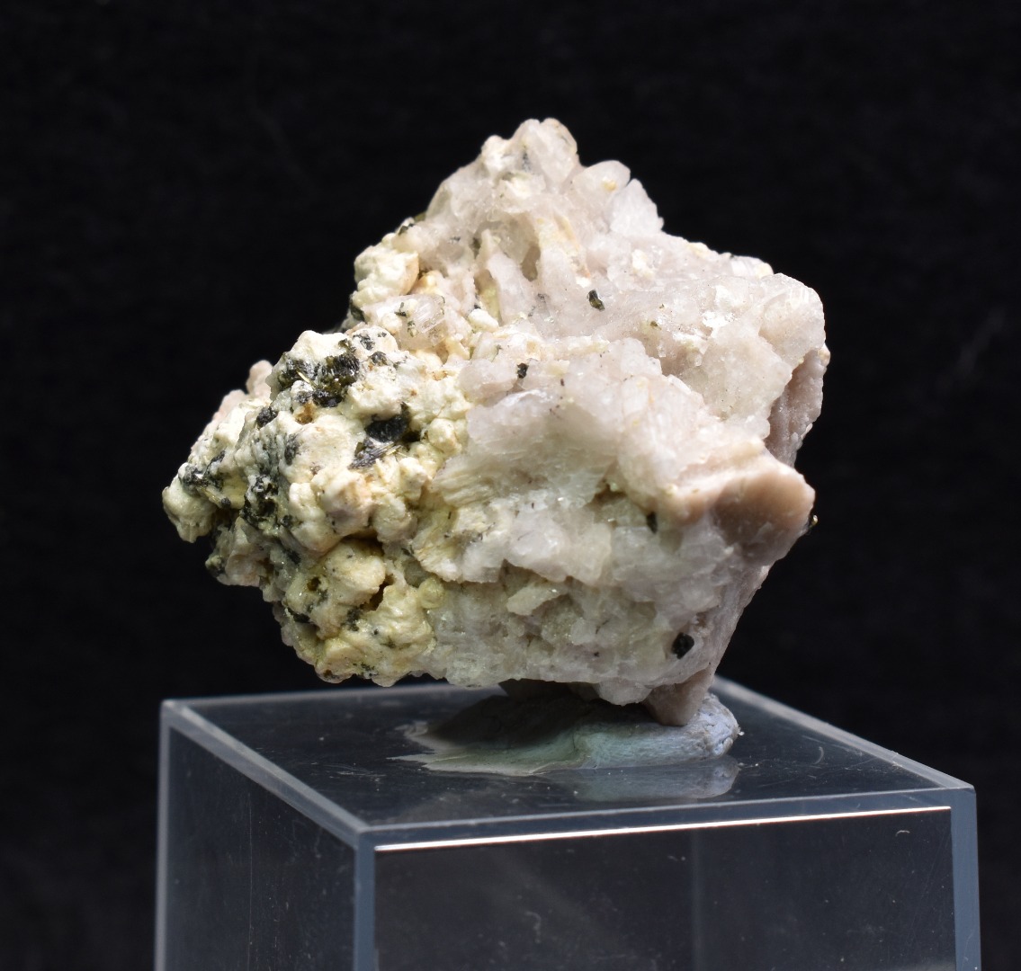 Green Herderite with Elbaite Green Tourmaline, Albite, Feldspar, Rare, Synergy 12, Crystal Specimen - 26 grams - Image 6