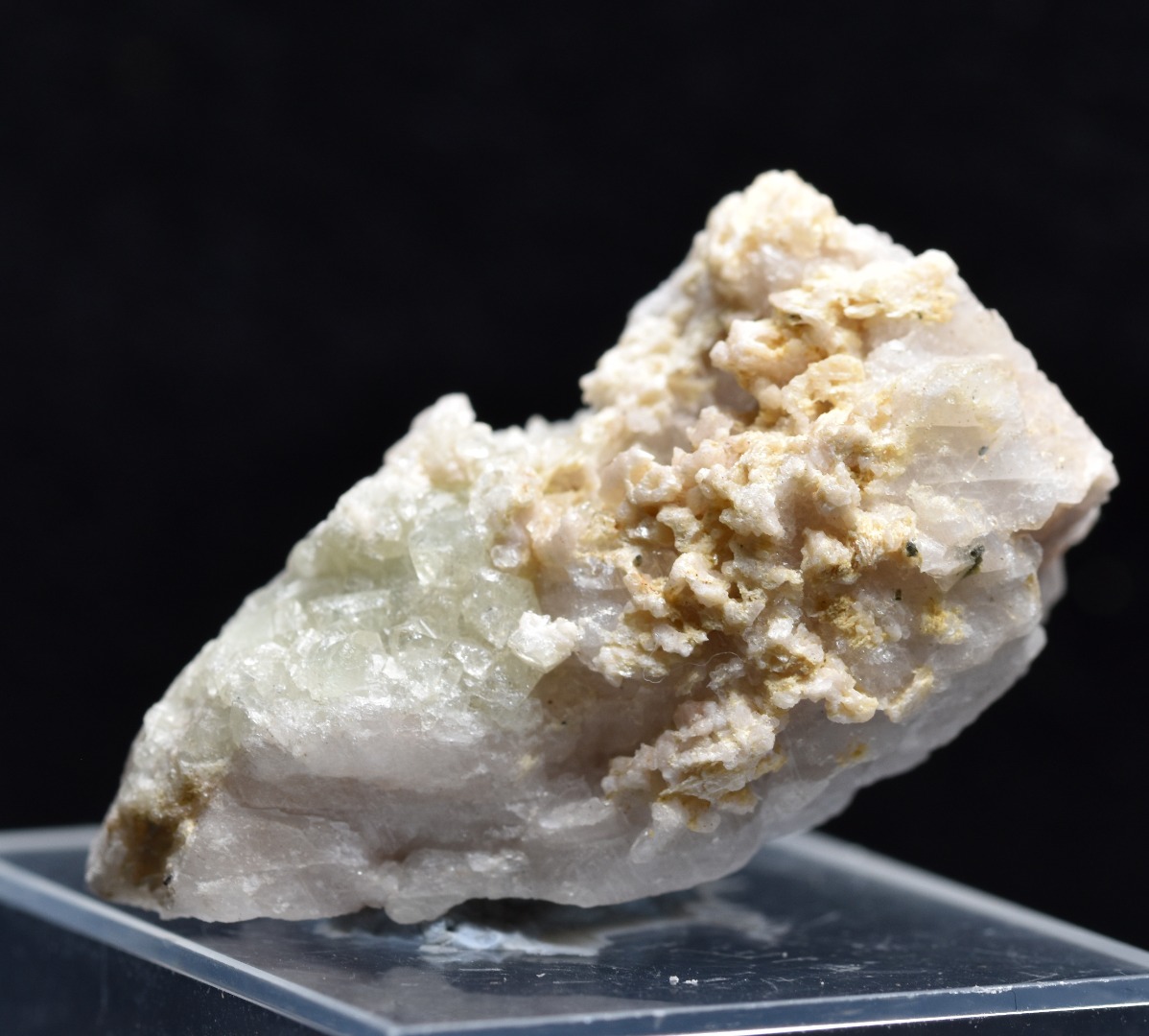 Green Herderite with Elbaite Green Tourmaline, Albite, Feldspar, Rare, Synergy 12, Crystal Specimen - 16 grams - Image 5