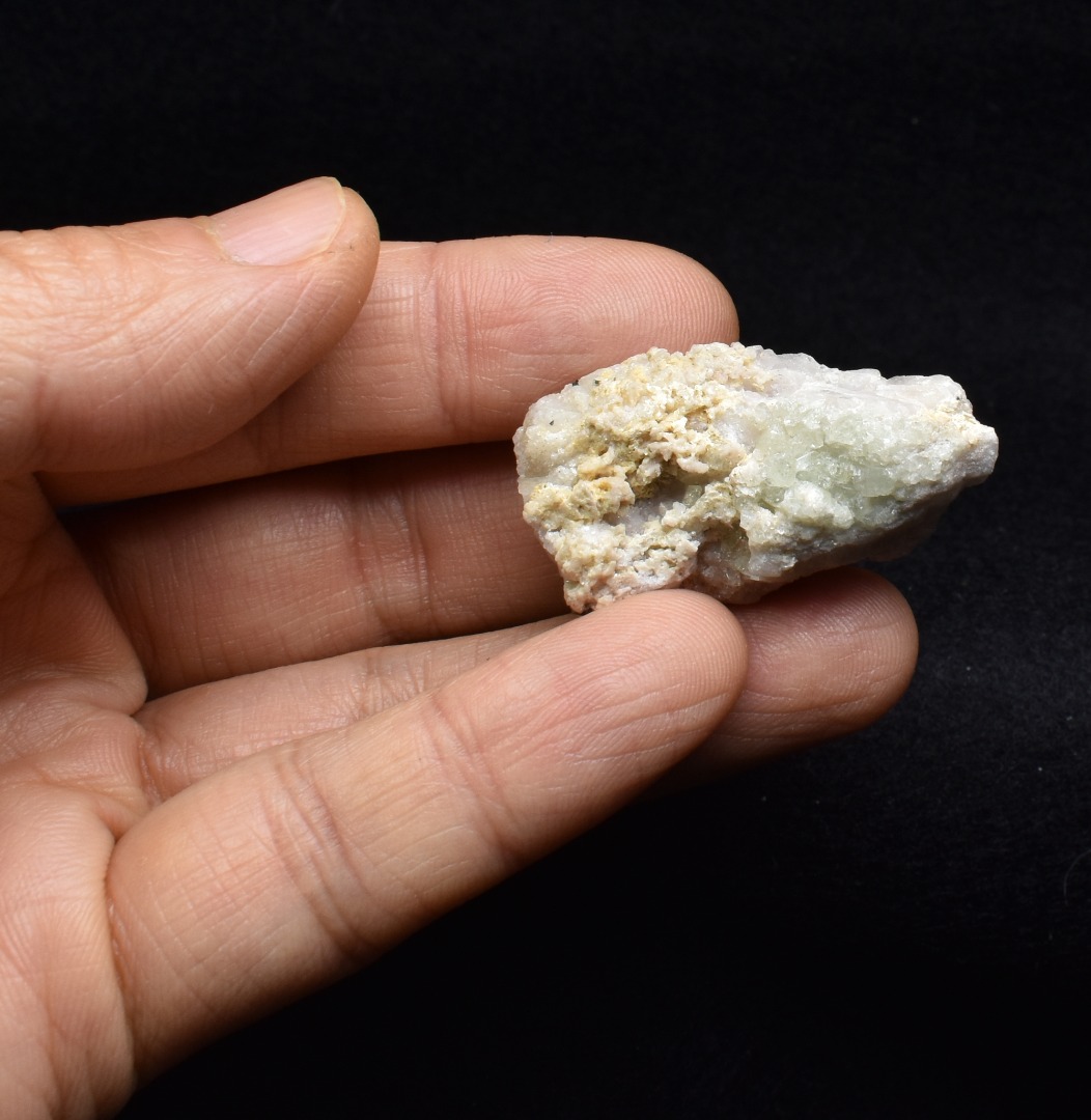 Green Herderite with Elbaite Green Tourmaline, Albite, Feldspar, Rare, Synergy 12, Crystal Specimen - 16 grams - Image 8