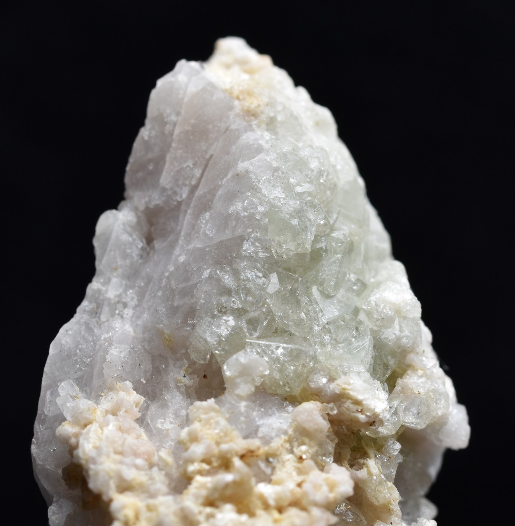 Green Herderite with Elbaite Green Tourmaline, Albite, Feldspar, Rare, Synergy 12, Crystal Specimen - 16 grams - Image 2