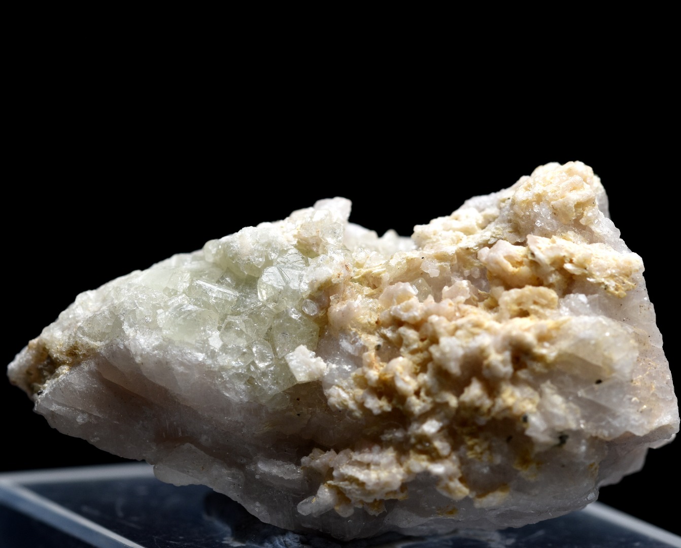 Green Herderite with Elbaite Green Tourmaline, Albite, Feldspar, Rare, Synergy 12, Crystal Specimen - 16 grams - Image 6