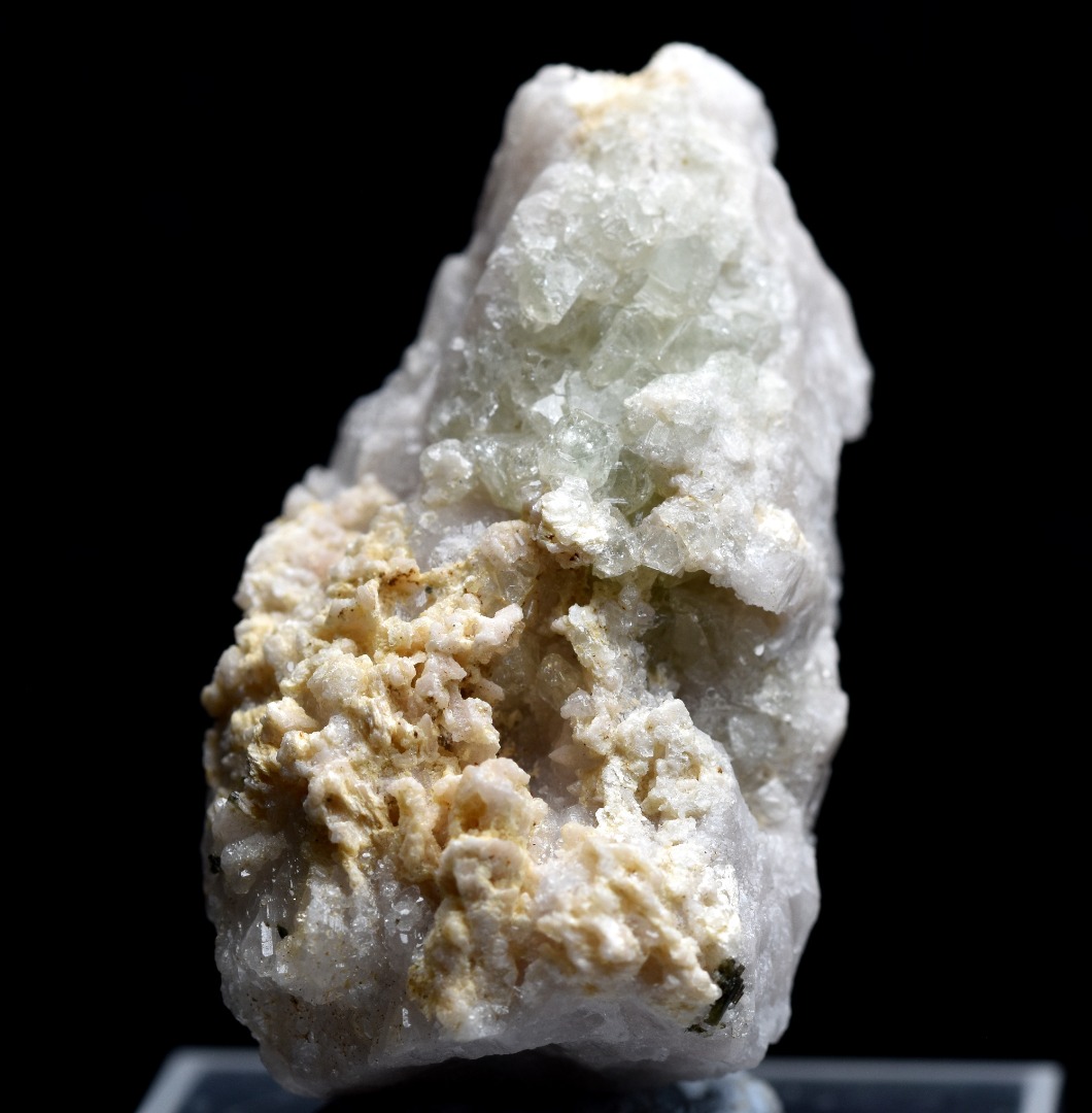 Green Herderite with Elbaite Green Tourmaline, Albite, Feldspar, Rare, Synergy 12, Crystal Specimen - 16 grams