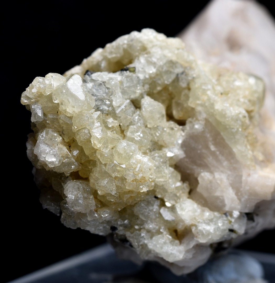 Green Herderite with Elbaite Green Tourmaline, Albite, Rare, Synergy 12, Crystal Specimen - 22 grams - Image 2