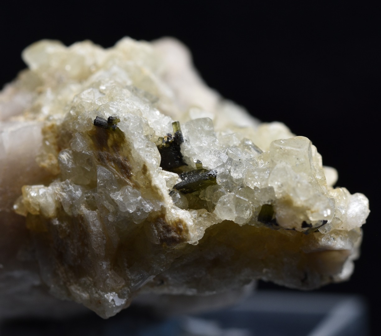 Green Herderite with Elbaite Green Tourmaline, Albite, Rare, Synergy 12, Crystal Specimen - 22 grams - Image 3