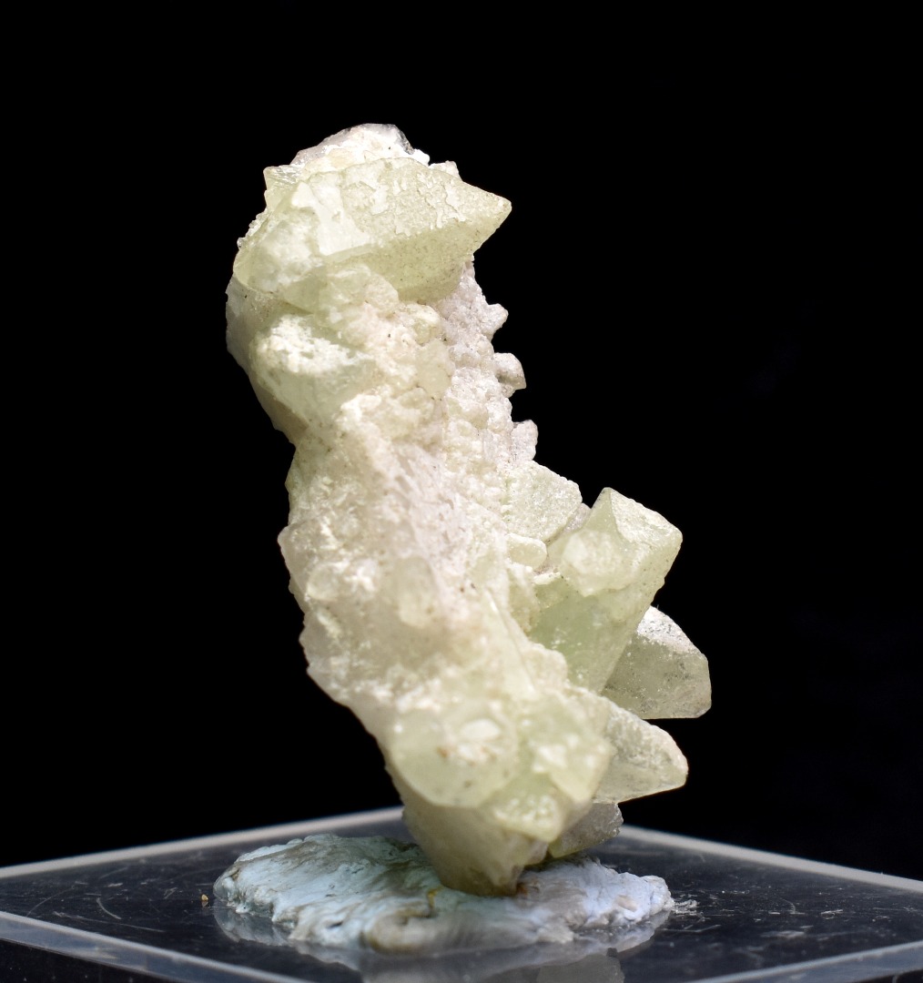 Natural Green Herderite with Albite, Rare, Synergy 12, Crystal Specimen - 7 grams - Image 9