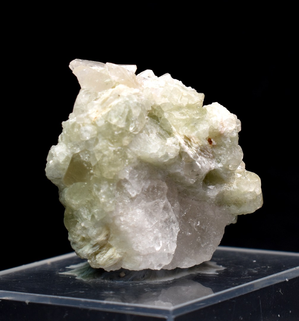 Natural Green Herderite with Albite and Quartz, Rare, Synergy 12, Crystal Specimen - 13 grams - Image 5
